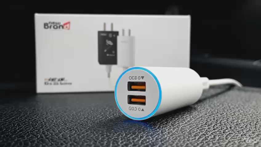 Power On the Go with new Brand Qualcomm 3.0 Car Charger